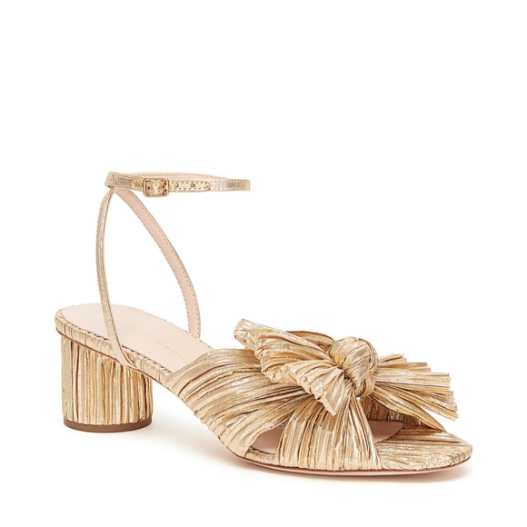 Loeffler Randall Shoes - Loeffler Randall Dahlia Pearl Pleated Bow Heel